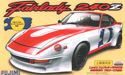 1:24 Scale Fujimi Nissan Fairlady 240ZG HS30H Full Works Racing Model Kit