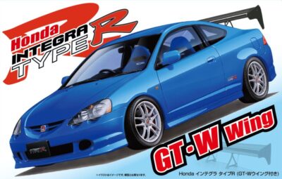 1:24 Scale Fujimi Honda Integra Type R DC5 with GT-W Wing Model Kit