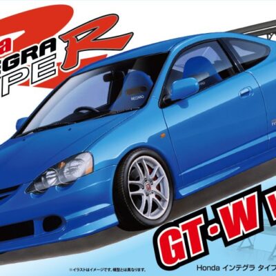 1:24 Scale Fujimi Honda Integra Type R DC5 with GT-W Wing Model Kit