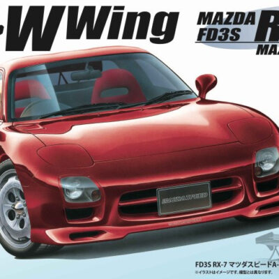 1:24 Scale Fujimi Mazda FD3S RX-7 With GT-W Wing Model Kit
