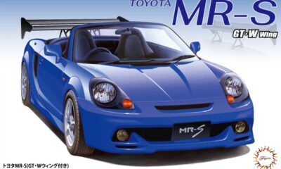 1:24 Scale Fujimi Toyota MR-S With GT-W Wing Model Kit