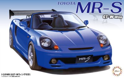 1:24 Scale Fujimi Toyota MR-S With GT-W Wing Model Kit