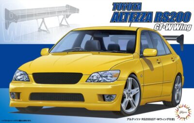 1:24 Scale Fujimi Toyota IS200 Altezza RS200 With GT-W Wing Model Kit