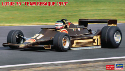 1:20 Scale Hasegawa  1979 Lotus 79 - Team Leverke Car No.31 Kit