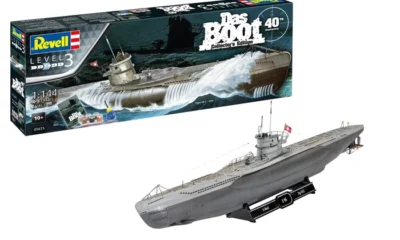 1:144 Scale Heller U-Boat ' Das Boot ' Movie Submarine Model Kit