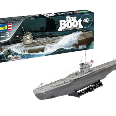 1:144 scale Revell U-Boat ' Das Boot ' Movie Submarine Model Kit