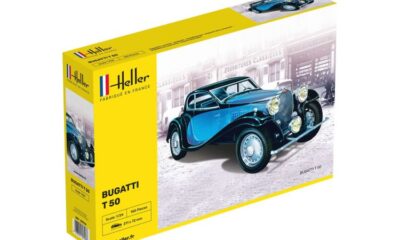 1:24 Scale Heller Bugatti T 50 Model Kit