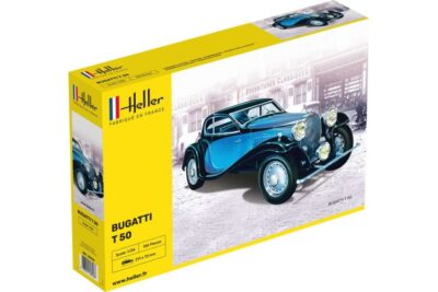 Heller 1:24 Bugatti T 50 Model Kit
