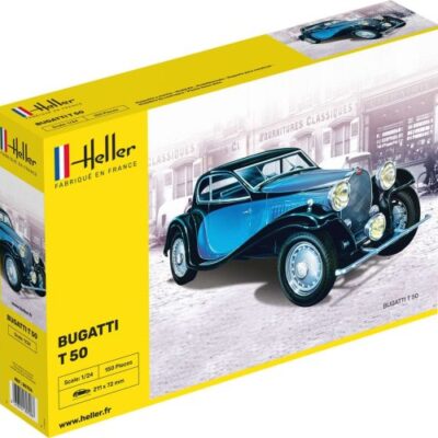 1:24 Scale Heller Bugatti T 50 Model Kit