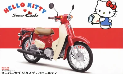 1:12 Scale Fujimi Hello Kitty Honda Super Cub Limited Edition Model Kit