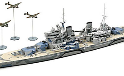1:700 Tamiya British Battleship Prince Of Wales Model Kit