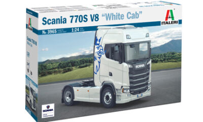 1:24 Scale Italeri Scania 770 S V8 "White Cab" Model Kit