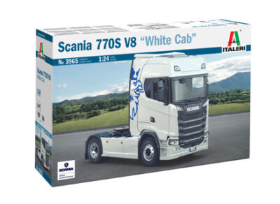 1:24 Scale Italeri Scania 770 S V8 "White Cab" Model Kit