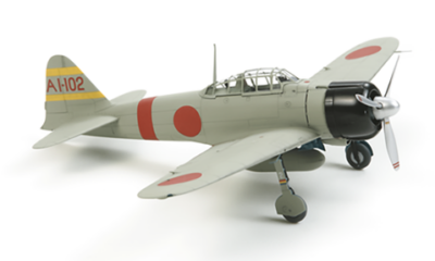 1:72 Scale Tamiya Mitsubishi A6M2B (Zeke) - Zero Fighter Plane Model Kit