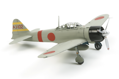 1:72 Scale Tamiya  Mitsubishi  A6M2B (Zeke) - Zero Fighter Plane Model Kit