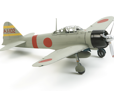 1:72 scale Tamiya Mitsubishi A6M2B (Zeke) - Zero Fighter Plane Model Kit