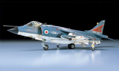 1:48 Scale Tamiya Hawker Sea Harrier FRS.1 Plane Model Kit