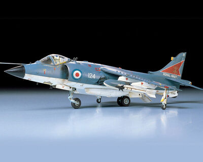 1:48 scale Tamiya Hawker Sea Harrier FRS.1 Plane Model Kit