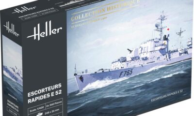 1:400 Scale Heller Escorteurs Rapides E52 Ship Model Kit