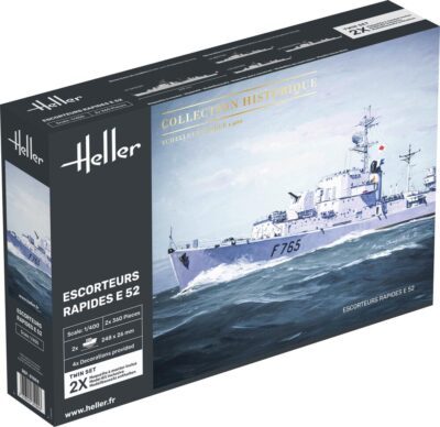 1:400 Heller Escorteurs Rapides E52 Ship Model Kit