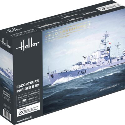 1:400 scale Heller Escorteurs Rapides E52 Ship Model Kit