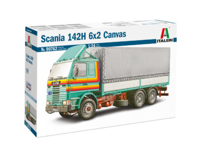 1:24 Scale Italeri Scania 142H 6x2 Canvas Model Kit