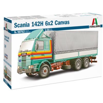 1:24 Scale Italeri Scania 142H 6x2 Canvas Model Kit