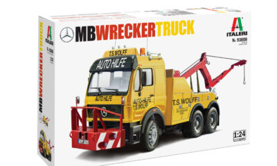 1:24 Scale Italeri Mercedes Benz Wrecker Model Kit