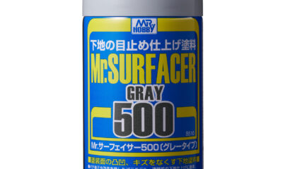 Mr Hobby Surfacer 500 Primer Grey Spray Can 170ml