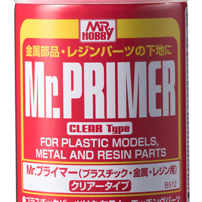 Mr Hobby Mr Primer Clear Type Spray Can 170ml
