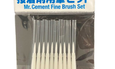 Mr Hobby Mr Cement Fine Brush Set