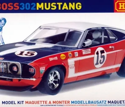 1:32 Scale Hornby Ford Mustang BOSS 302 Model Kit - NOS