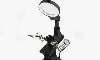 Model Craft Helping Hands & LED Magnifier Rig