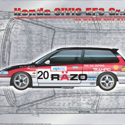 1:24 Scale Beemax Honda Civic EF3 Group A Model Car Kit