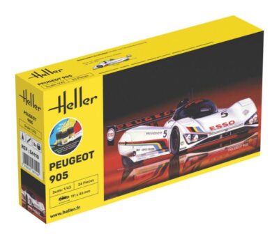 1:43 Heller Peugeot 905 Model Starter Kit