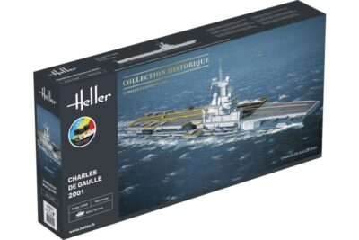 1:400 Scale Heller Charles de Gaulle Model Kit