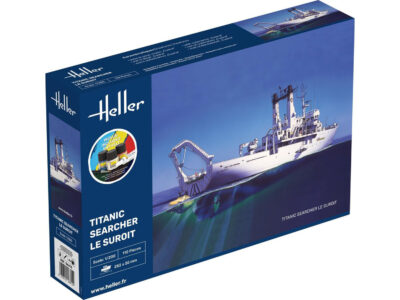 1:200 Scale Heller Titantic Searcher Le Suroit Boat Model Kit