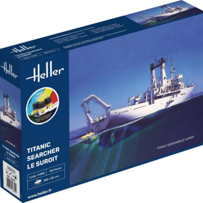 1:200 Scale Heller Titantic Searcher Le Suroit Boat Model Kit