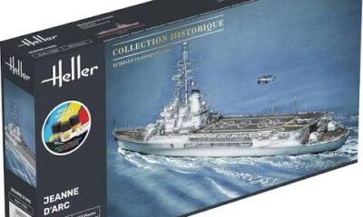 1:400 Scale Heller Jeanne D'Arc Boat Model Kit