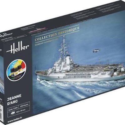 1:400 scale Heller Jeanne D'Arc Boat Model Kit