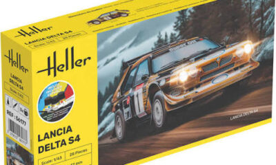 1:43 Scale Heller Lancia Delta S4 Starter Model Kit