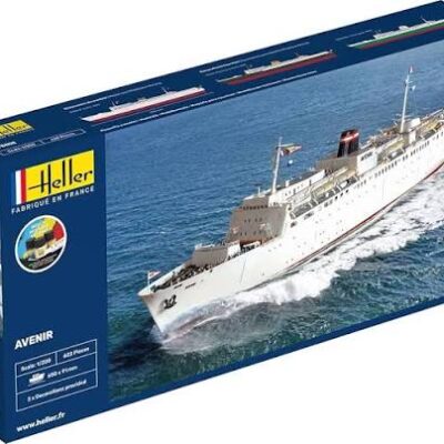 1:200 Scale Heller Avenir Boat Model Kit