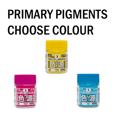 Mr Hobby AQUEOUS Primary Pigments - Choose Colour