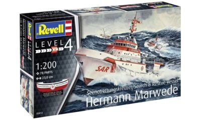 1:200 Scale Revell SAR Hermann Marwede Boat Boat Kit