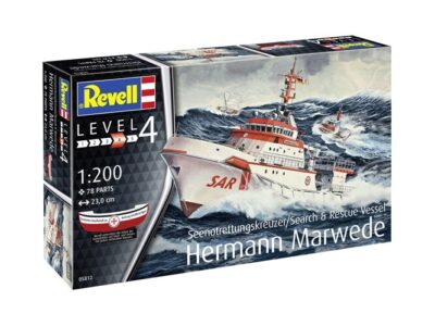 1:200 Scale Revell SAR Hermann Marwede Boat Boat Kit