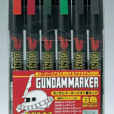 Mr Hobby Gundam Marker Zeon Set