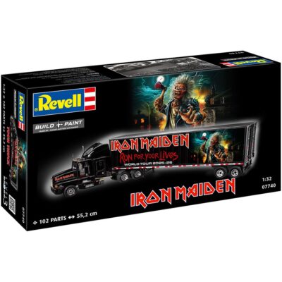 1:32 Scale Revell Iron Maiden Tour Truck Model Kit