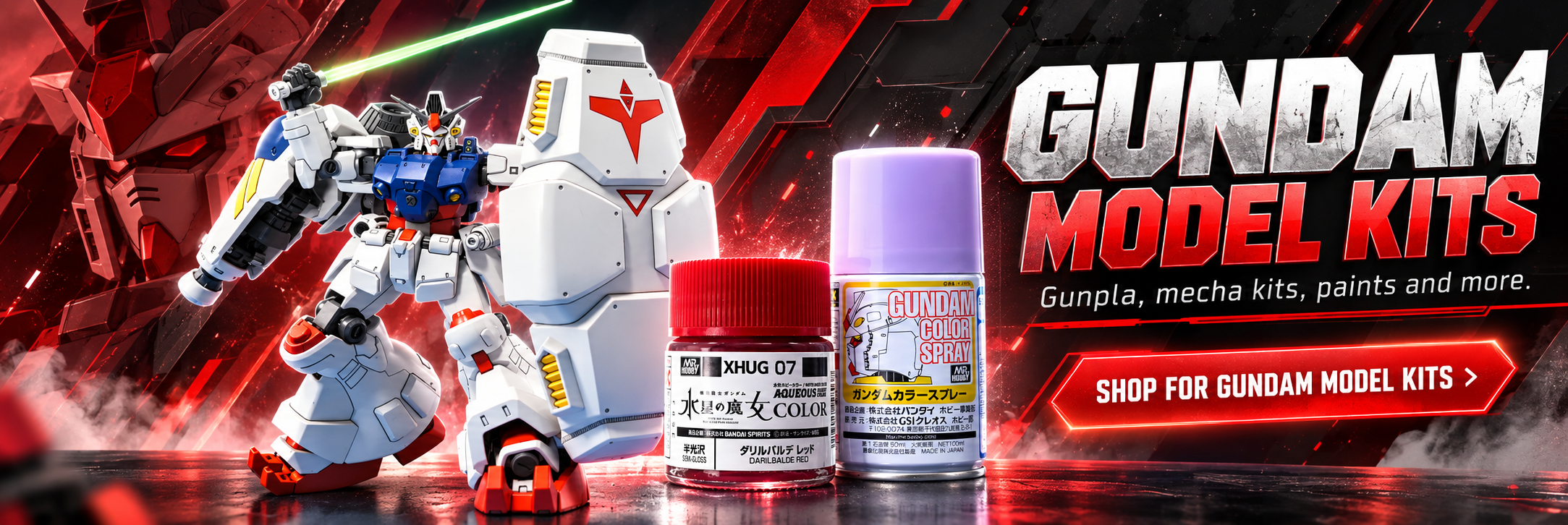 Gunpla models