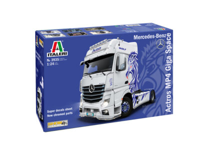1:24 Scale Italeri Mercedes Benz Mp4 Actros Giga Model Kit