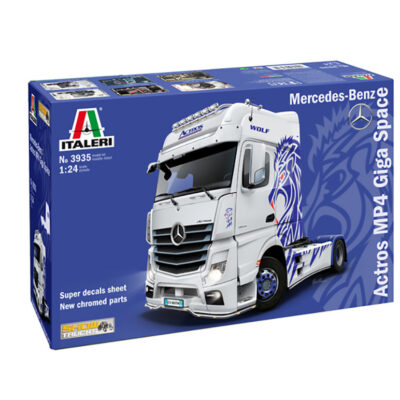 1:24 scale Italeri Mercedes Benz MP4 Actros Giga Model Kit